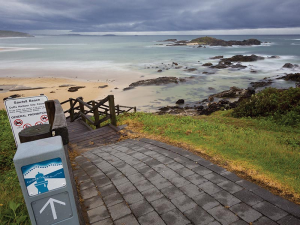Pathway along the Solitary Islands Coastal Walk.