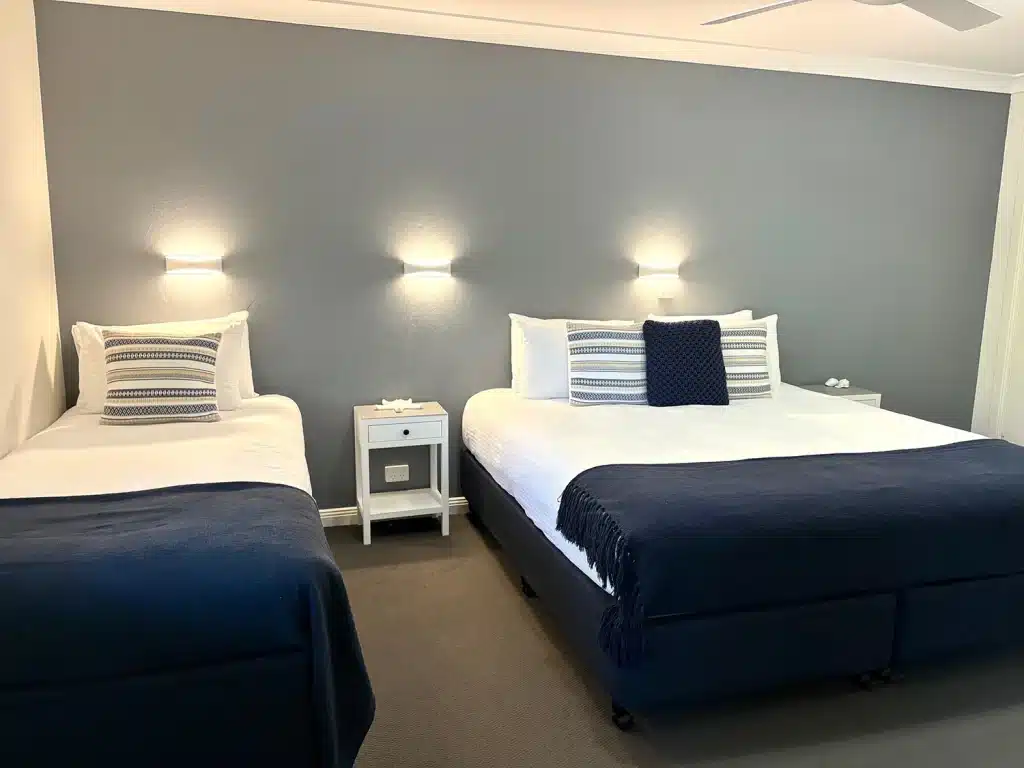 Two bedroom spa main bedroom